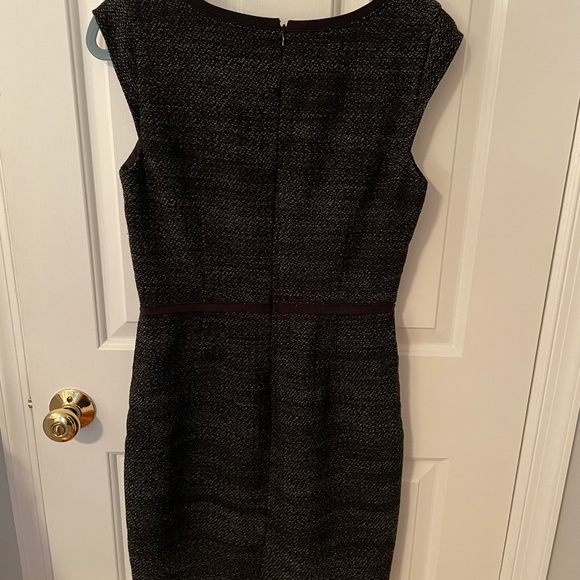 Ann Taylor: Black and White Tweed Dress - Picture 4 of 5